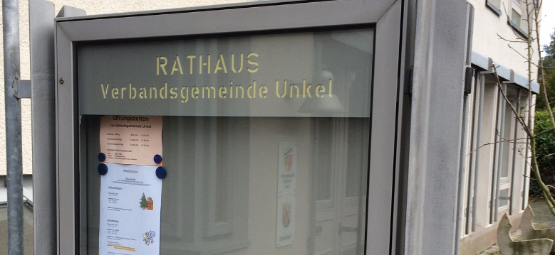 Bekanntmachungen & Ausschreibungen Verbandsgemeinde Unkel